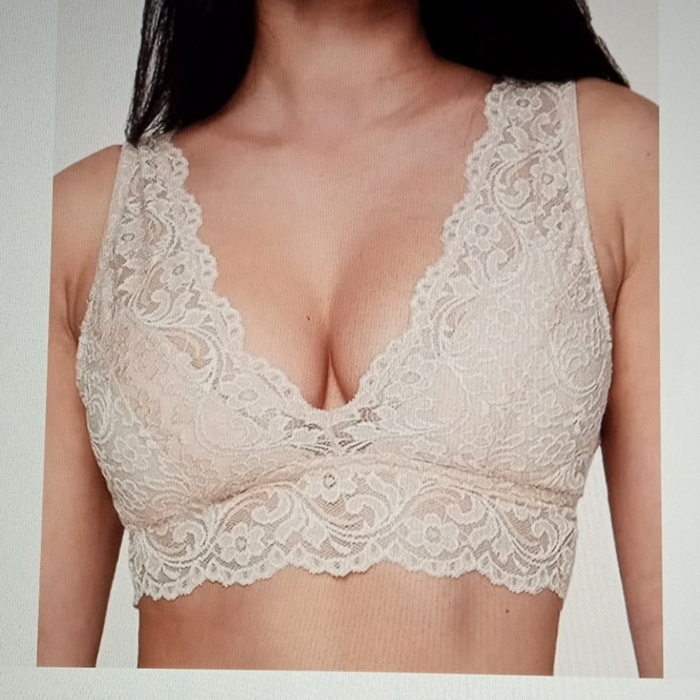 Smart & Sexy Lace Bralette in Tan
